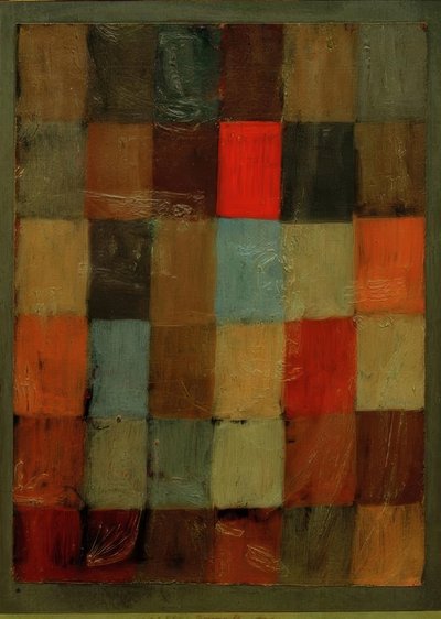 Harmony Blue=Orange by Paul Klee